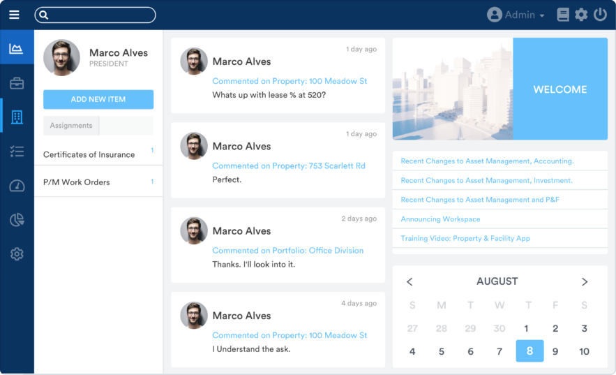 image representing WorkSpace commercial real estate asset and portfolio operating platform